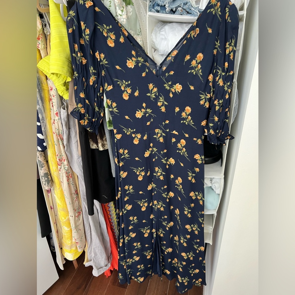 Never worn, Reformation floral maxi dress